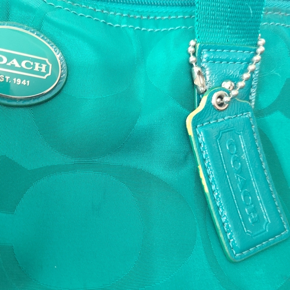 🦃Coach Packable Travel Tote Makeup Bag Hanging Toiletry Collapsible Bag Set - Picture 9 of 16